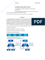 Investigar Todo Sobre La ALU