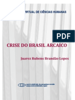 BRANDÃO LOPES - Crise Do Brasil Arcaico