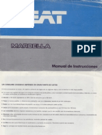 Manual SEAT Marbella 1987 PDF