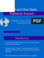 Natural and Man-Made Radiation Sources Explained