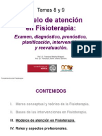 8y9 Modelo de Atencion en Fisioterapia