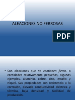 Aleaciones No Ferrosas