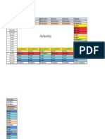 Horario Tipico de Excel para Exitosos