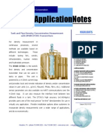 Densimeter Pressure