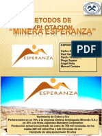 Presentacion Metodos-Minera Esperanza