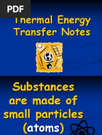 05 Thermal Energy Transfer Notes