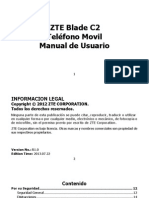 Manual de Usuario ZTE Blade C2
