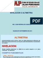 Nivelacion (Altimetria)