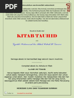 Kitab Tauhid Karya Syaikh Muhammad Bin Abdul Wahab