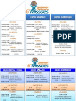 Conferencia Nacional de Missões - Pps