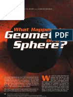 geometry on sphere