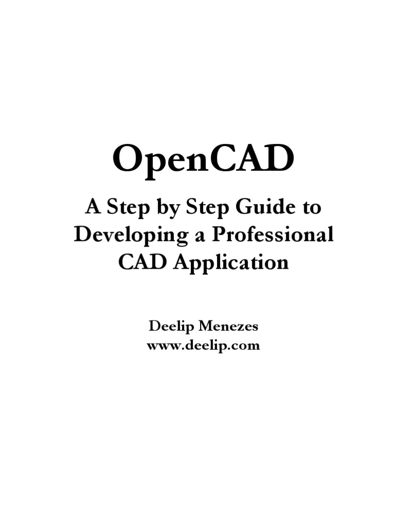 Open Cad | PDF | Software Engineering | Computing