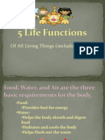 5 life functions