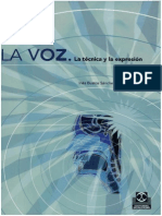 La Voz, La Técnica y La Expresion- Inés Bustos Sanchez