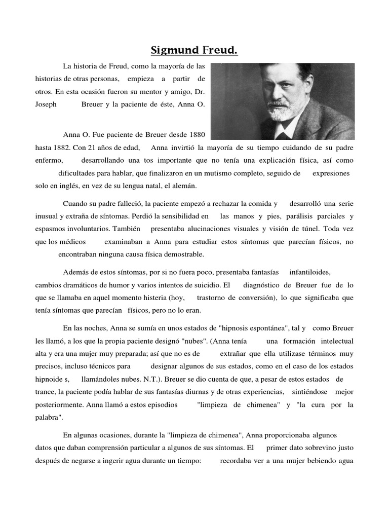 Sigmund Freud | PDF | Mente inconsciente | Complejo de Edipo