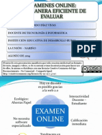 Presentacion Examenes Online Con Google Docs