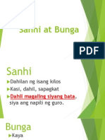 Sanhi at Bunga