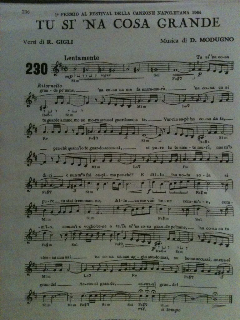 Tu Si Na Cosa Grande