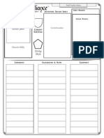 da character sheet wo parchment wo chart