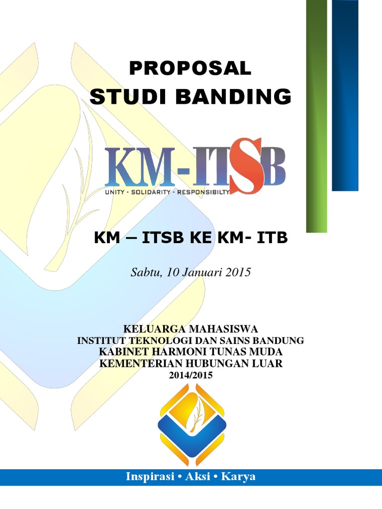 Proposal Studi Banding Bem Km Itsb