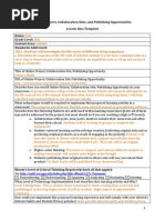 7 online project template