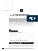 25_Environmental Related Institutions and Organisations