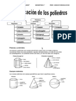 GEOMETRIA 1° POLIEDROS