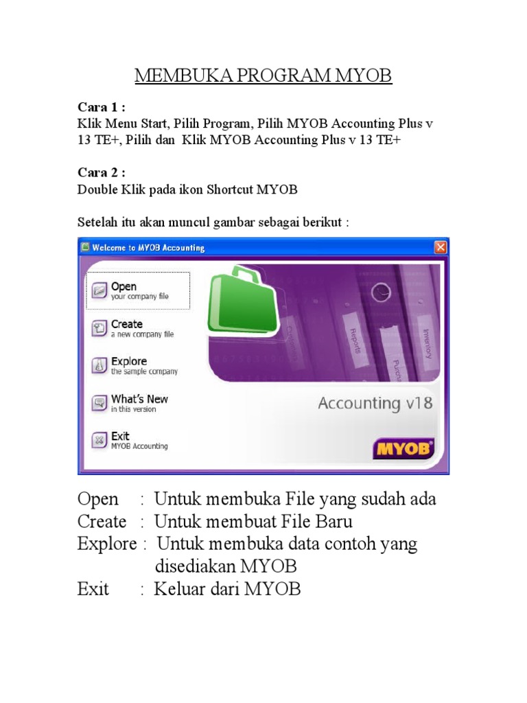 Materi Myob