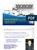 Strategic Management For New Economy - J Sofian Lusa 21 Feb 2014