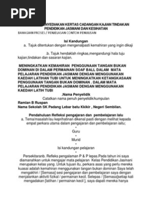 Kajian Tindakan Pdf