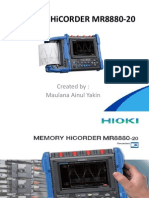Opl Memory Hicorder Mr8880-20