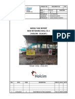 Weekly Hse Report New Retaining Wall Cil 1: Project No. Document No. Rev