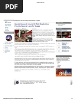 Basuki Hopes 6 Inner-city Toll Roads Also Provides Special Lanes for Buses_November 25, 2013_BeritaJakarta