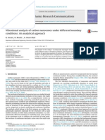 Vibrational Analysis of Carbon Nanocones Under Different Boundary Conditions an Analytical Approach