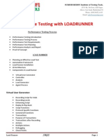 Load Runner Objectives SRSS