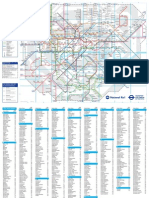 London Rail and Tube Services Map