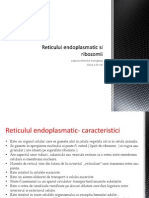 Reticulul Endoplasmatic Si Ribozomii