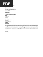 Contoh surat keterangan kerja untuk visa Contoh surat keterangan kerja untuk visa