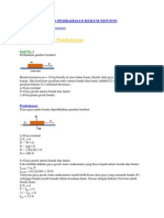 Contoh Soal Dan Pembahasan Hukum Newton