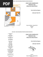 como fazer 05 - como fazer conservação preventiva em arquivos e bibliotecas