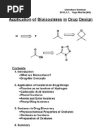 aplication bioisoster in drug design by Lit_Y_Morita_M1