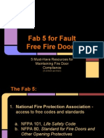 Fab 5 Fire Doors