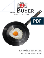 DeBuyer Mineral B E;ement Pan - Care & Seasoning