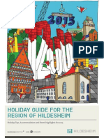 Holiday Guide For The Region of Hildesheim