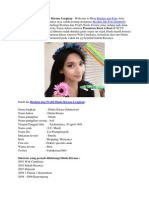 Biodata Dan Profil Dinda Kirana Lengkap