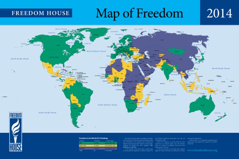 Map of Freedom 2014 | PDF
