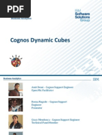 Cognos Dynamic Cubes