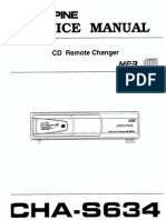 ALpine CHA S634 Service Manual