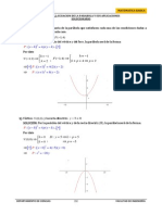 Ecuacion de La Parabola y Sus Aplicaciones