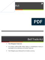 Bell Trade Act: Bilog Kawamura Sio
